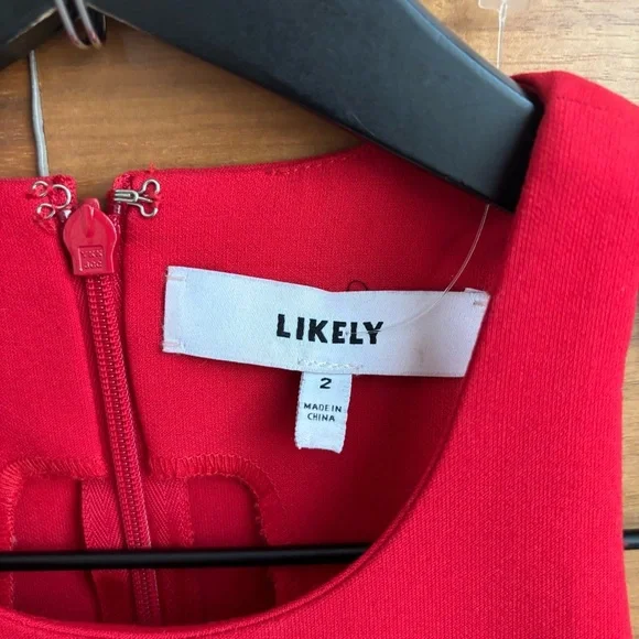 Likely Moore Mini Dress, Size 2 - Picture 4 of 9